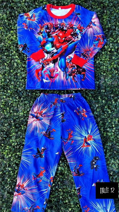 Pijama spiderman talle 12