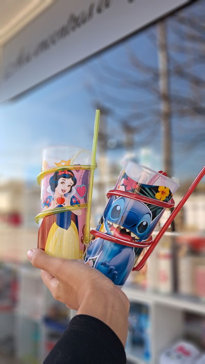 Vaso con sorbete 