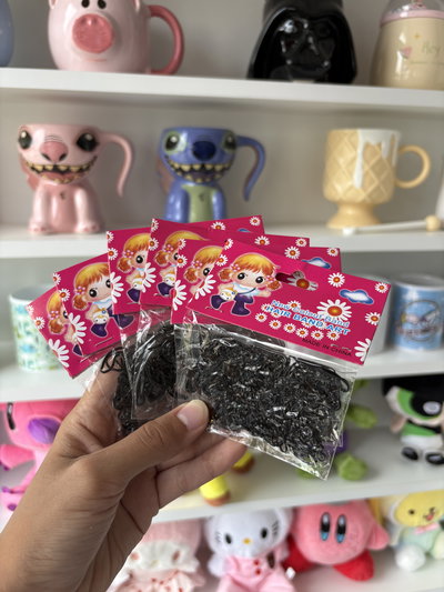 Banditas gomitas negras para peinados