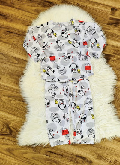 Pijama infantil snoopy