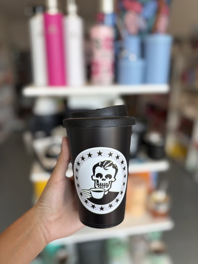 Vaso térmico calavera 