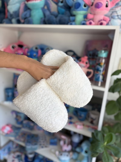 Pantuflas blancas 38/39