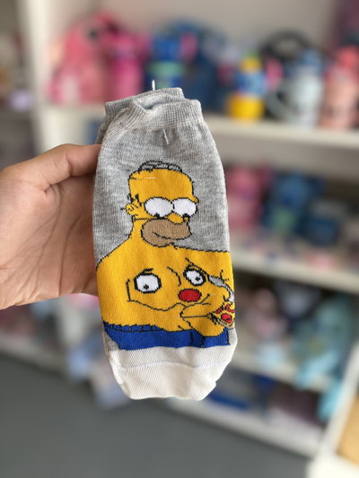 Soquete gris Homero 