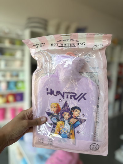 Bolsita de agua caliente guerreras 