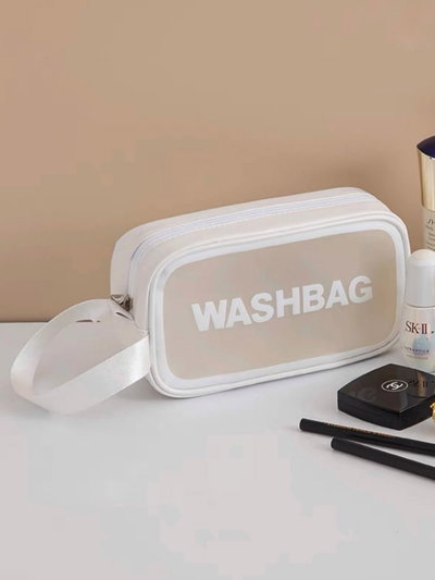 Neceser wash blanco mediano