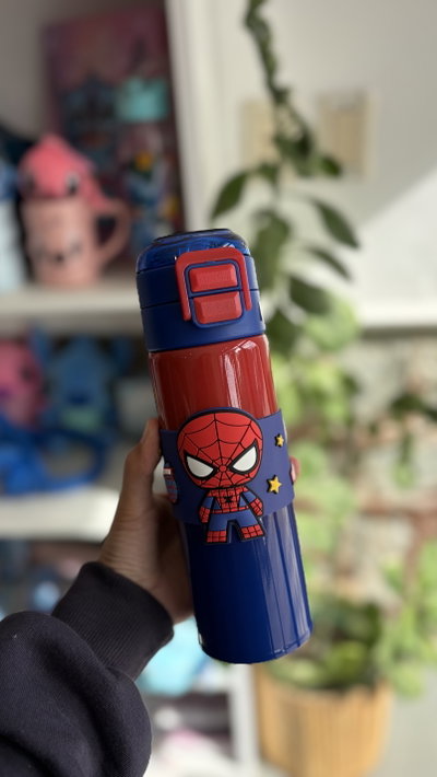 Botella térmica doble pico Spiderman 