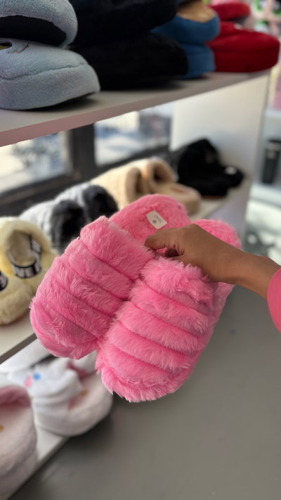 Pantuflas fucsia 37/38
