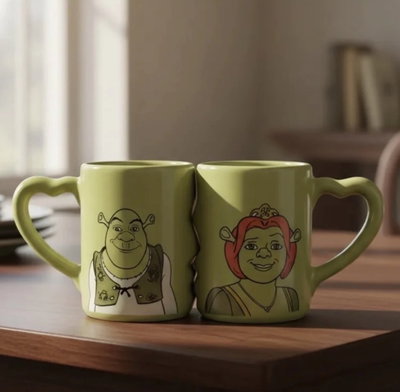 Tazas tú y yo shrek y fiona