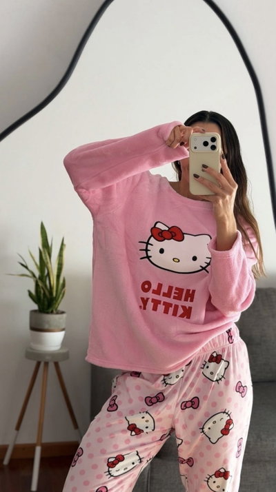 Pijama kitty plush 
