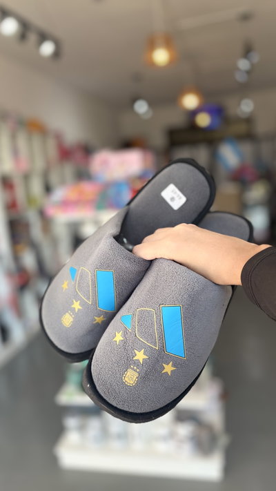 Pantuflas Afa grises 44/45