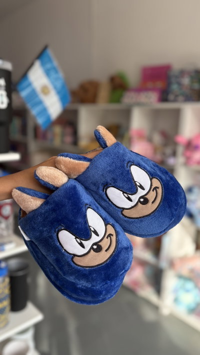 Pantuflas Sonic 
