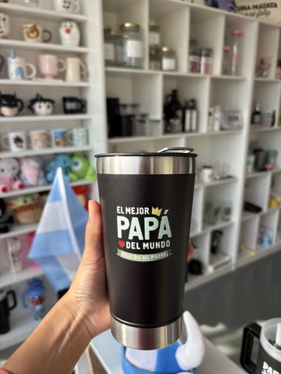 Vaso térmico acero día del padre 