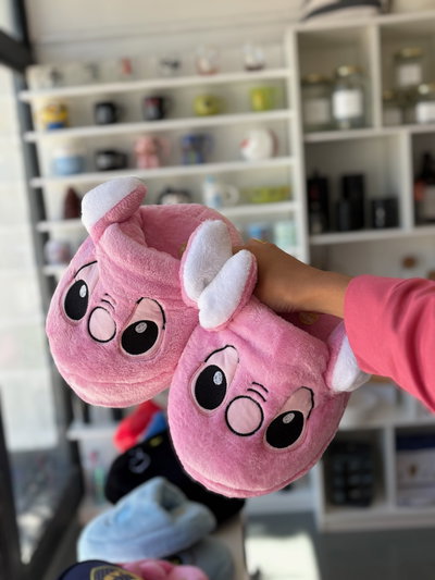 Pantuflas stitch rosa(angel)