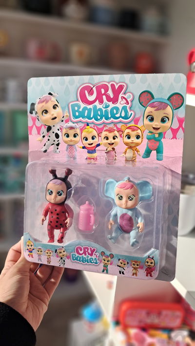 Muñeca Cry Babies x2