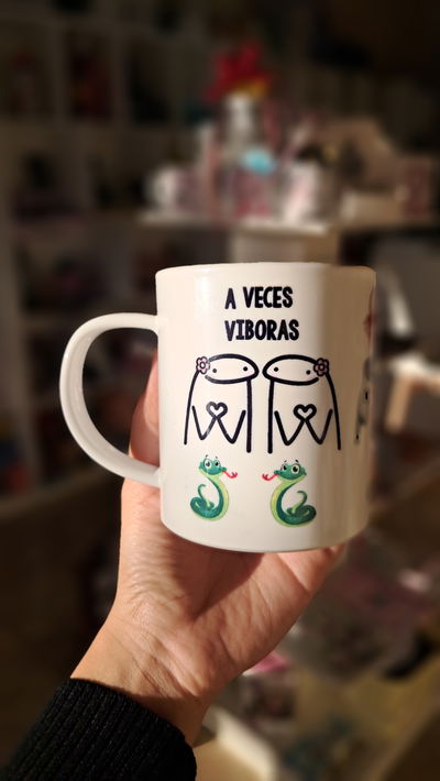 Taza  venenosas plástico 
