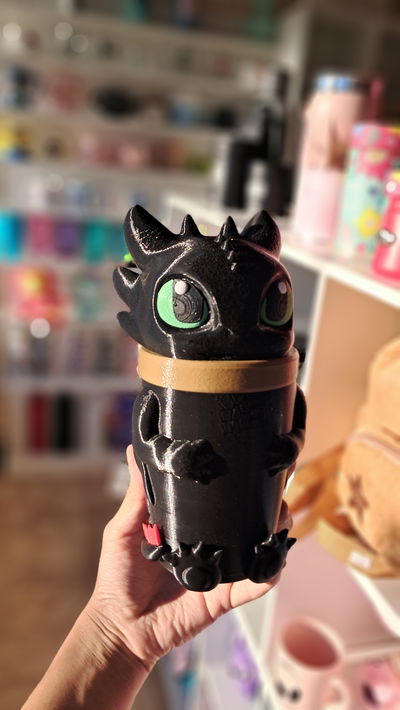 Vaso 3D chimuelo