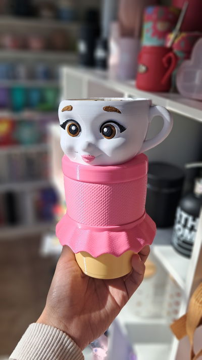 Vaso 3D ballerina