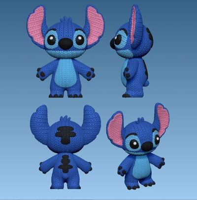 Stitch crochet para armar