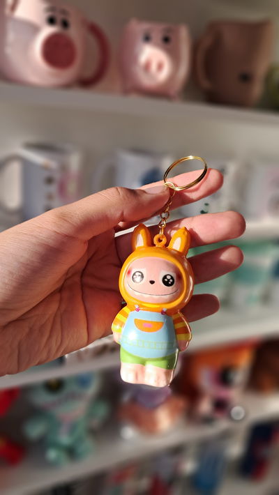 Llavero labubu squishy
