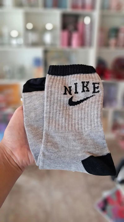 Media 3/4 adulto gris nike