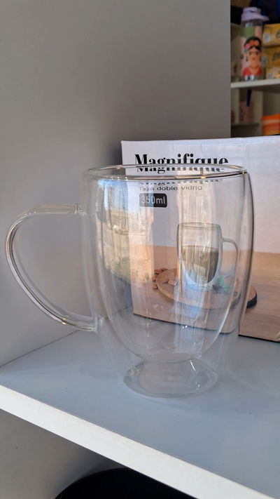 Tazas doble vidrio