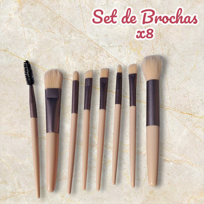 Set de Brochas x 8