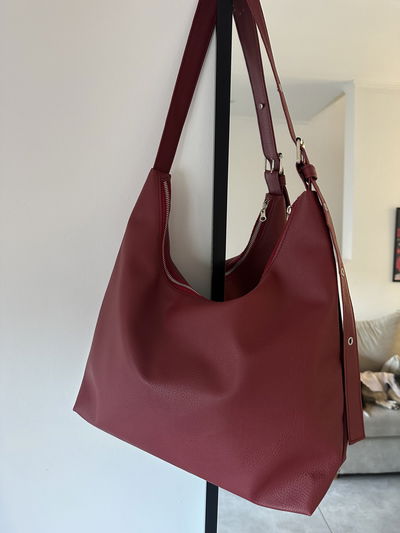 BOLSO BOHO - CHERRY