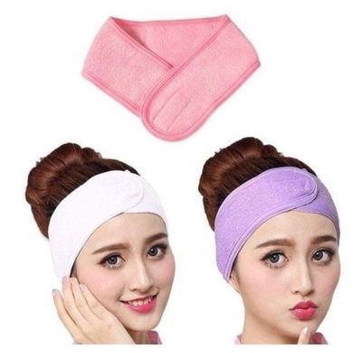 Set X3 Vincha Toalla de Skin Care 