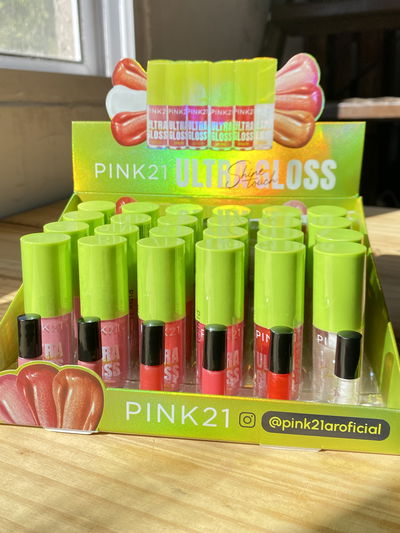 Set X3 Gloss tipo Fat Oil (surtidos) de PINK 21
