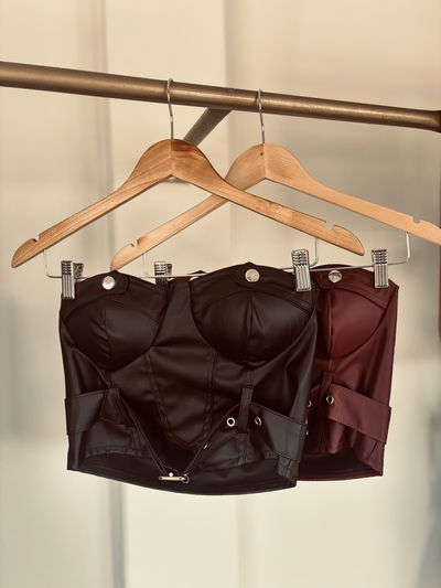 Top corset engomado 