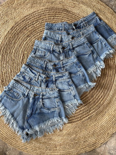 Short de Jean rígido 