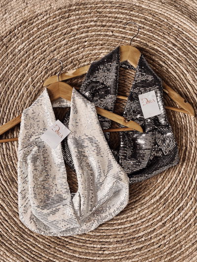 Top buche de lentejuelas 