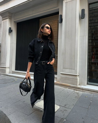 Jean Wide Leg Dark Elastizado