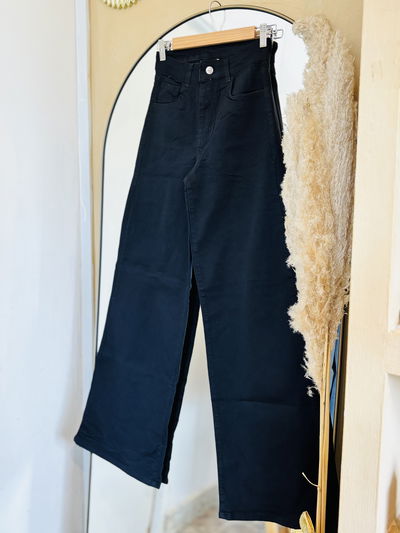 Jean Wide Leg Dark Elastizado