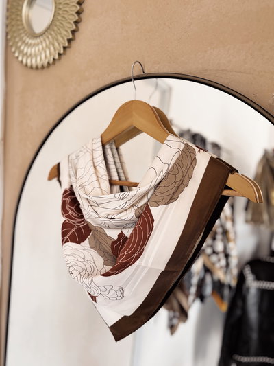 Pañuelo de seda 90x90