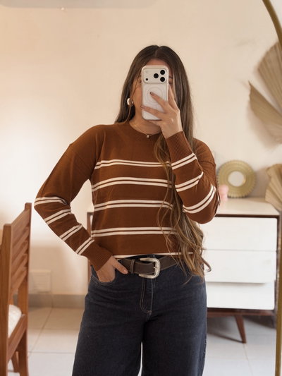 Sweater Doble línea de bremer