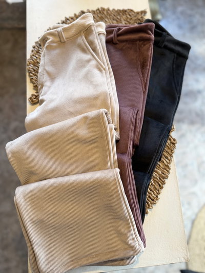 Wide Leg de Corderoy Elastizado