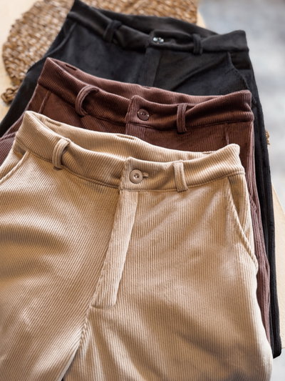 Wide Leg de Corderoy Elastizado