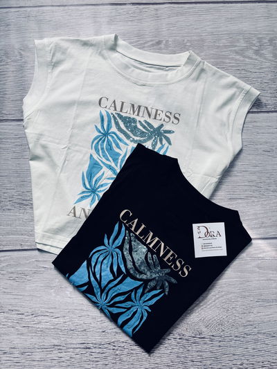 Remera bordada importada