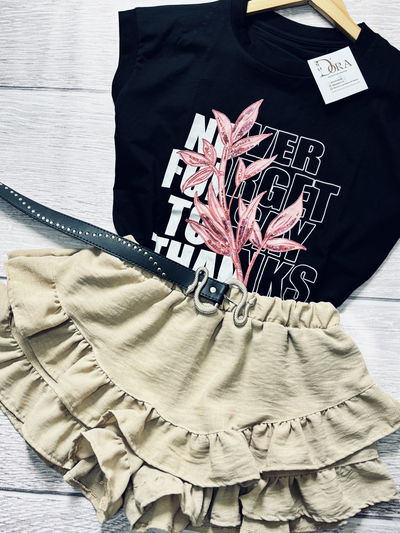 Remera bordada importada 