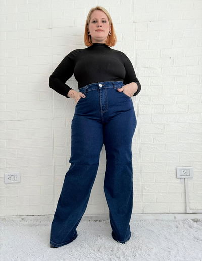 Jean Wide leg elastizado 