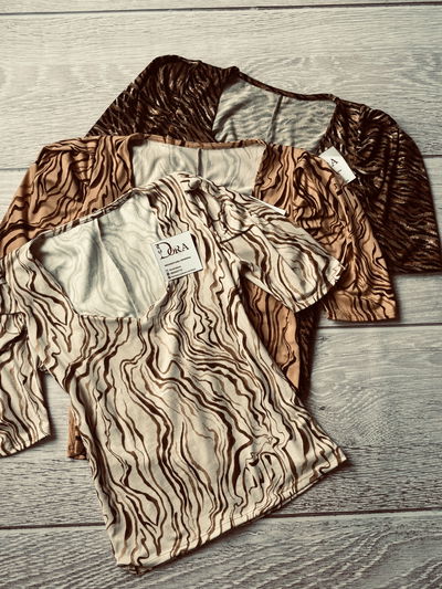 Remera mangas midi