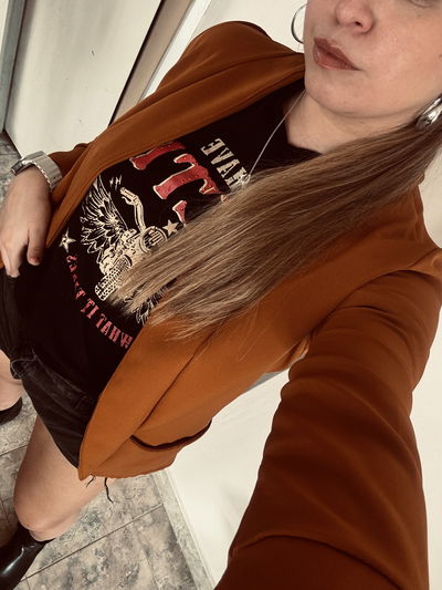 Blazer de crep