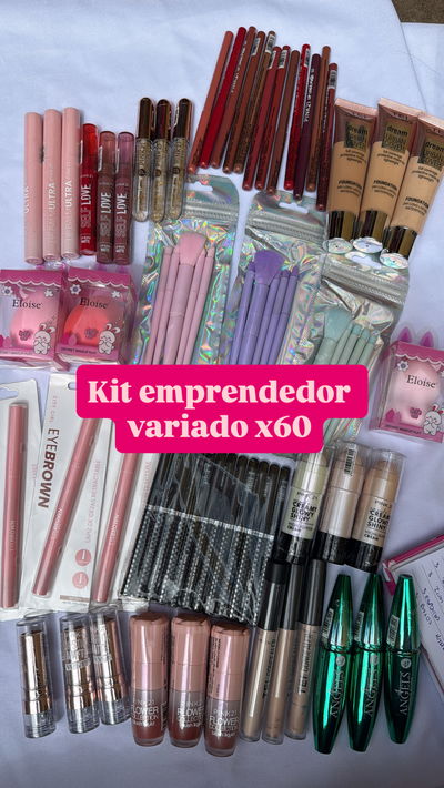 Kit emprendedor variado x60 productos