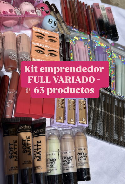 Kit emprendedor Full Variado - 63 productos