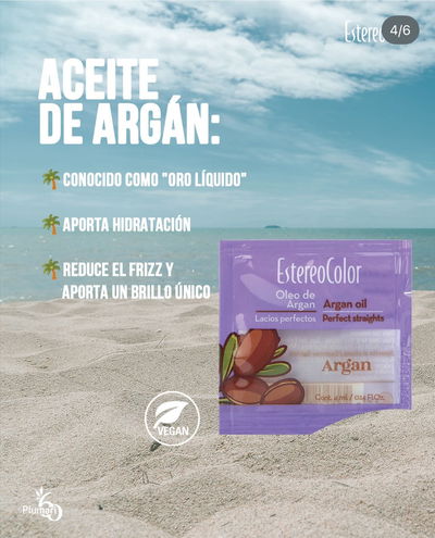 Aceite de argan EstereoColor 3 o 6 UNIDADES