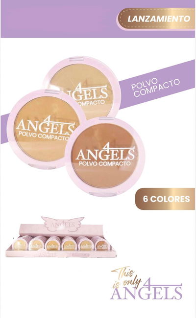 Polvo Compacto - 4Angels MEDIA CAJA/CAJA ENTERA
