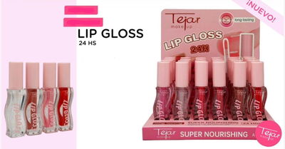 Lip Gloss 24hs - Tejar MEDIA CAJA/CAJA ENTERA