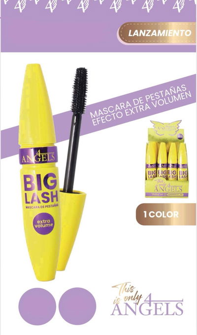 Mascara de pestañas Big Lash - 4Angels CAJA ENTERA (12 UNIDADES)