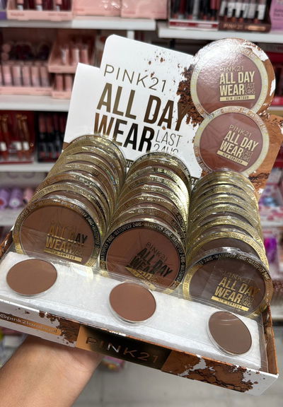 Contorno en polvo All Day Wear - Pink 21 (MEDIA CAJA/CAJA ENTERA)